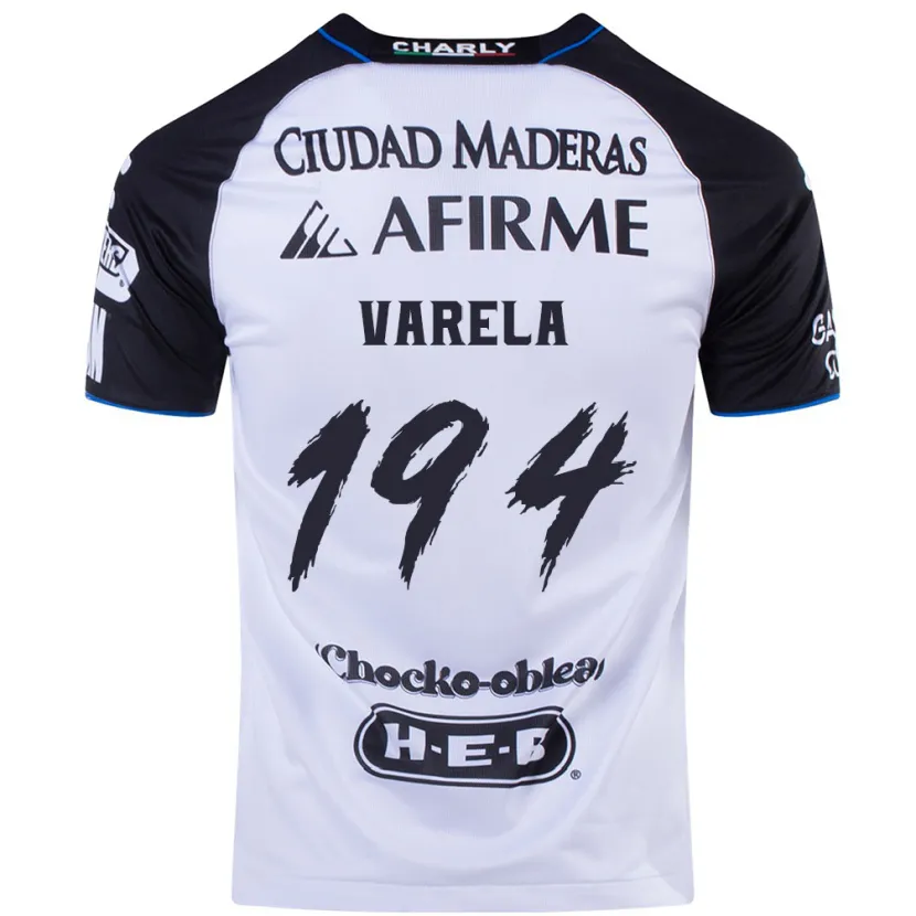 Danxen Herren José Varela #194 Schwarz Blau Heimtrikot Trikot 2024/25 T-Shirt