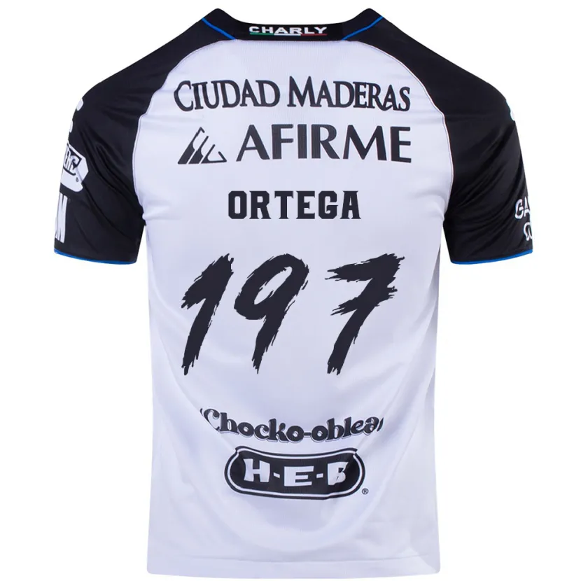 Danxen Herren Javier Ortega #197 Schwarz Blau Heimtrikot Trikot 2024/25 T-Shirt