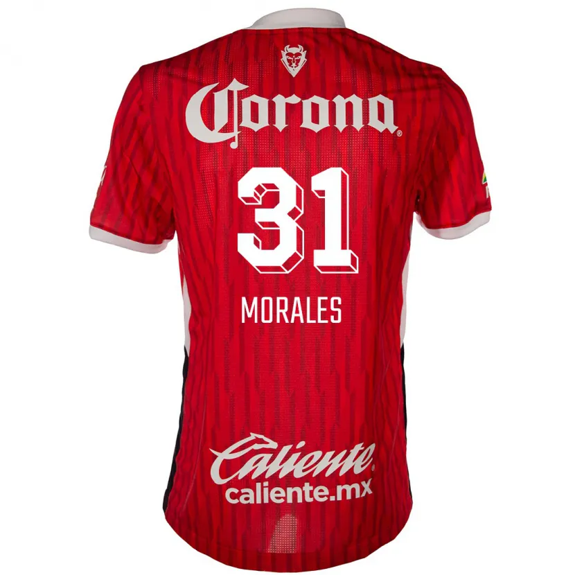Danxen Herren Robert Morales #31 Rot-Weiss Heimtrikot Trikot 2024/25 T-Shirt