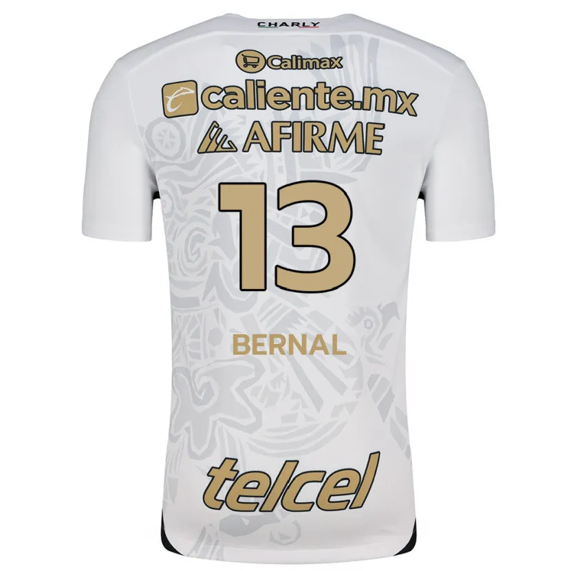 Danxen Herren Mayra Pelayo-Bernal #13 Weiß Schwarz Auswärtstrikot Trikot 2024/25 T-Shirt