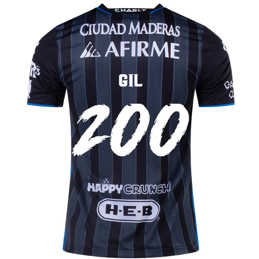 Danxen Herren Gerardo Gil #200 Weiß Schwarz Auswärtstrikot Trikot 2024/25 T-Shirt