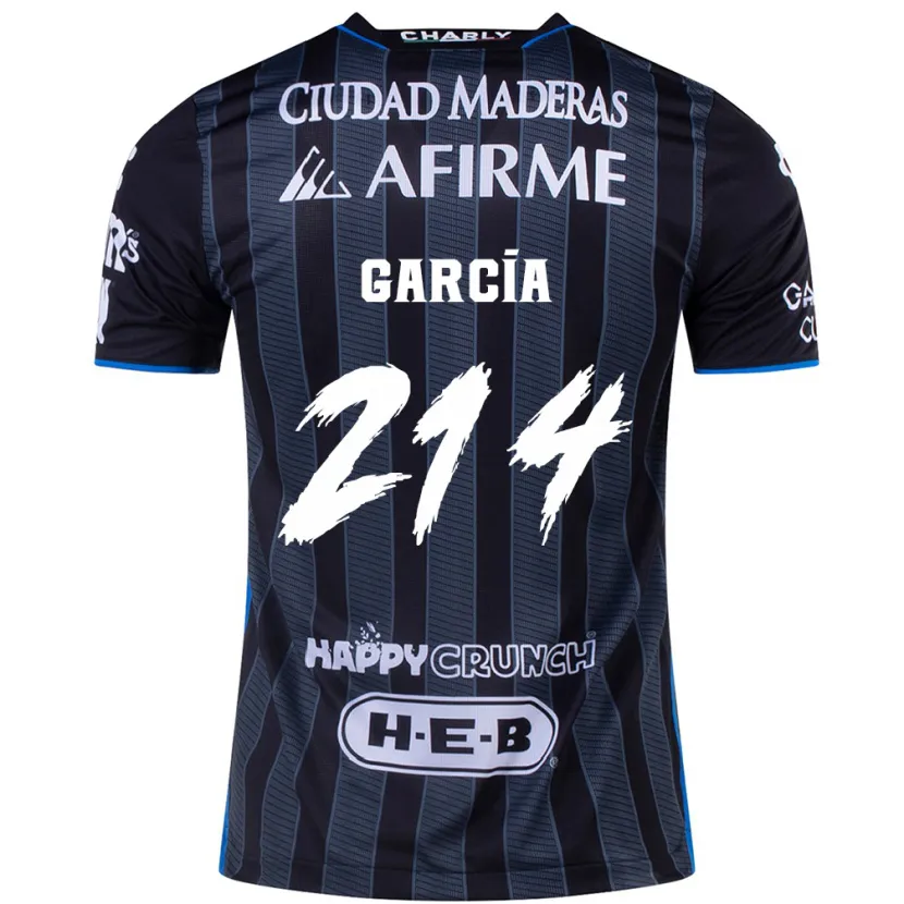 Danxen Herren José García #214 Weiß Schwarz Auswärtstrikot Trikot 2024/25 T-Shirt