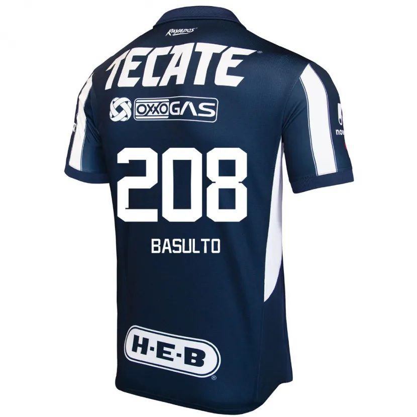 Danxen Damen Luis Basulto #208 Blau Rot Weiß Heimtrikot Trikot 2024/25 T-Shirt