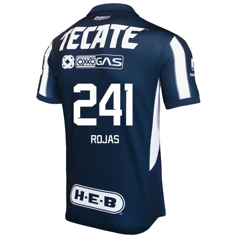 Danxen Damen Luis Rojas #241 Blau Rot Weiß Heimtrikot Trikot 2024/25 T-Shirt