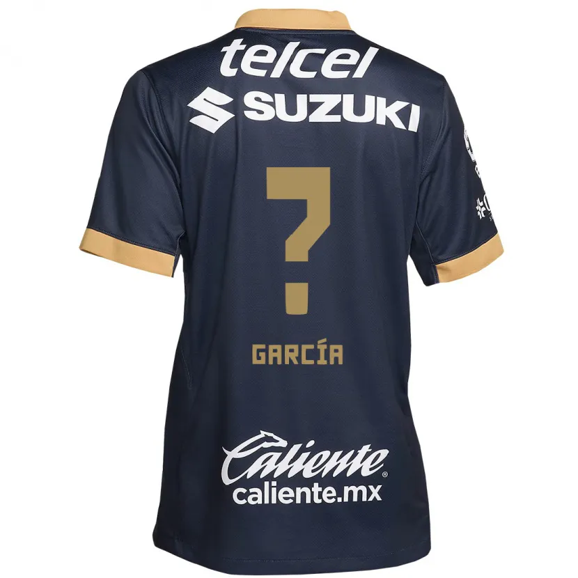 Danxen Damen Stanley García #0 Obsidian Gold Weiß Auswärtstrikot Trikot 2024/25 T-Shirt