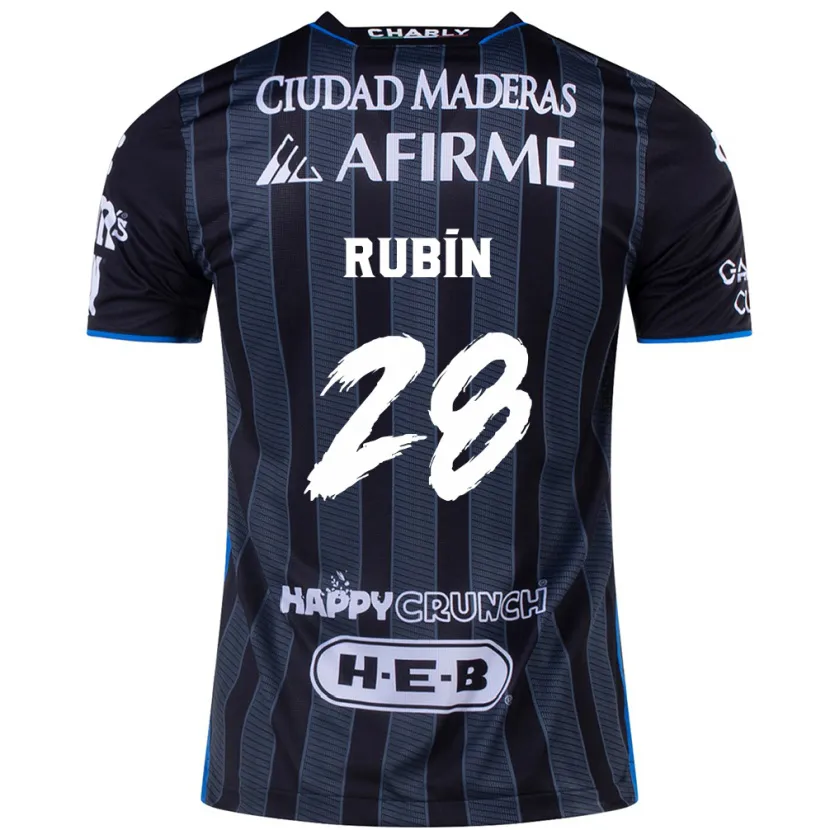 Danxen Damen Rubio Rubín #28 Weiß Schwarz Auswärtstrikot Trikot 2024/25 T-Shirt