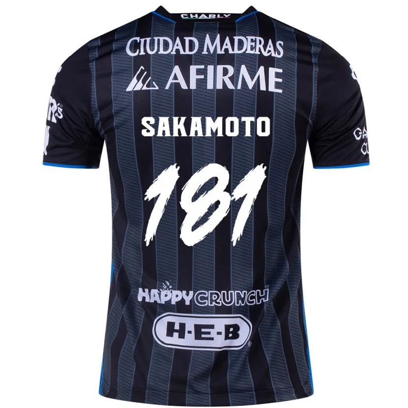 Danxen Damen Stellan Sakamoto #181 Weiß Schwarz Auswärtstrikot Trikot 2024/25 T-Shirt