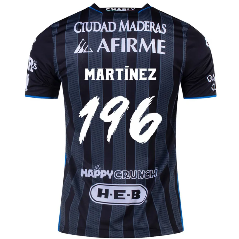 Danxen Damen Diego Martínez #196 Weiß Schwarz Auswärtstrikot Trikot 2024/25 T-Shirt