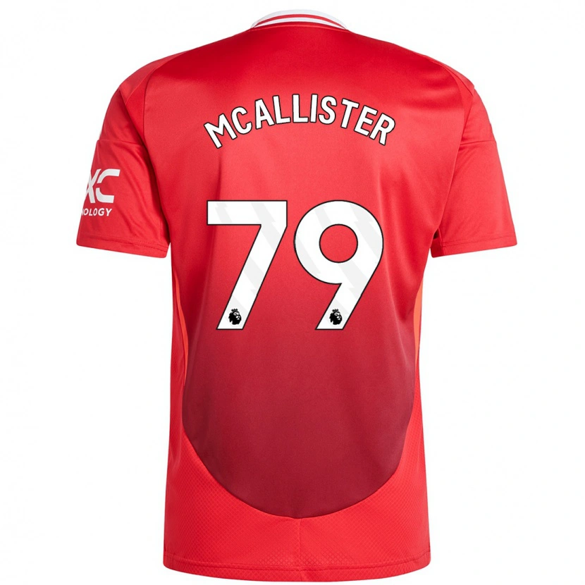 Danxen Kinder Finley Mcallister #79 Hellrot Heimtrikot Trikot 2024/25 T-Shirt