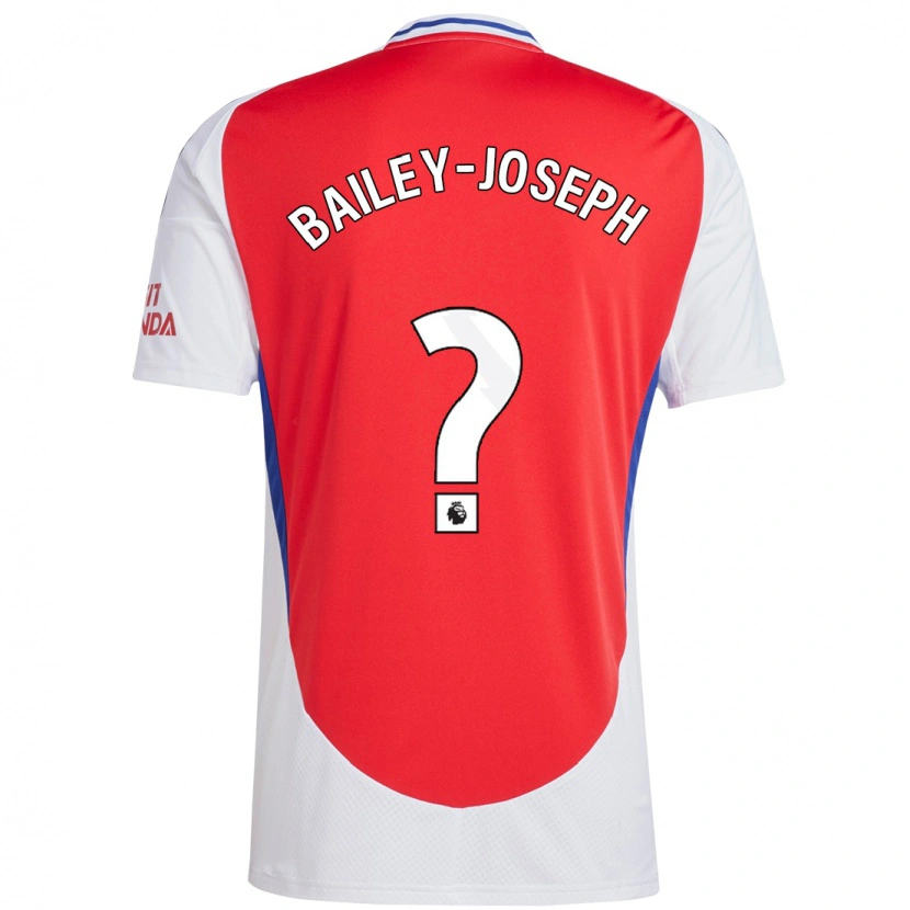 Danxen Kinder Brando Bailey-Joseph #0 Rot Weiß Heimtrikot Trikot 2024/25 T-Shirt
