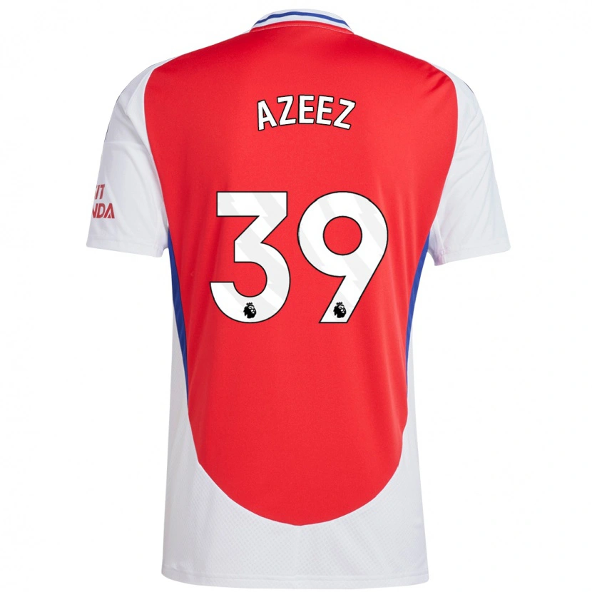 Danxen Kinder Miguel Azeez #39 Rot Weiß Heimtrikot Trikot 2024/25 T-Shirt