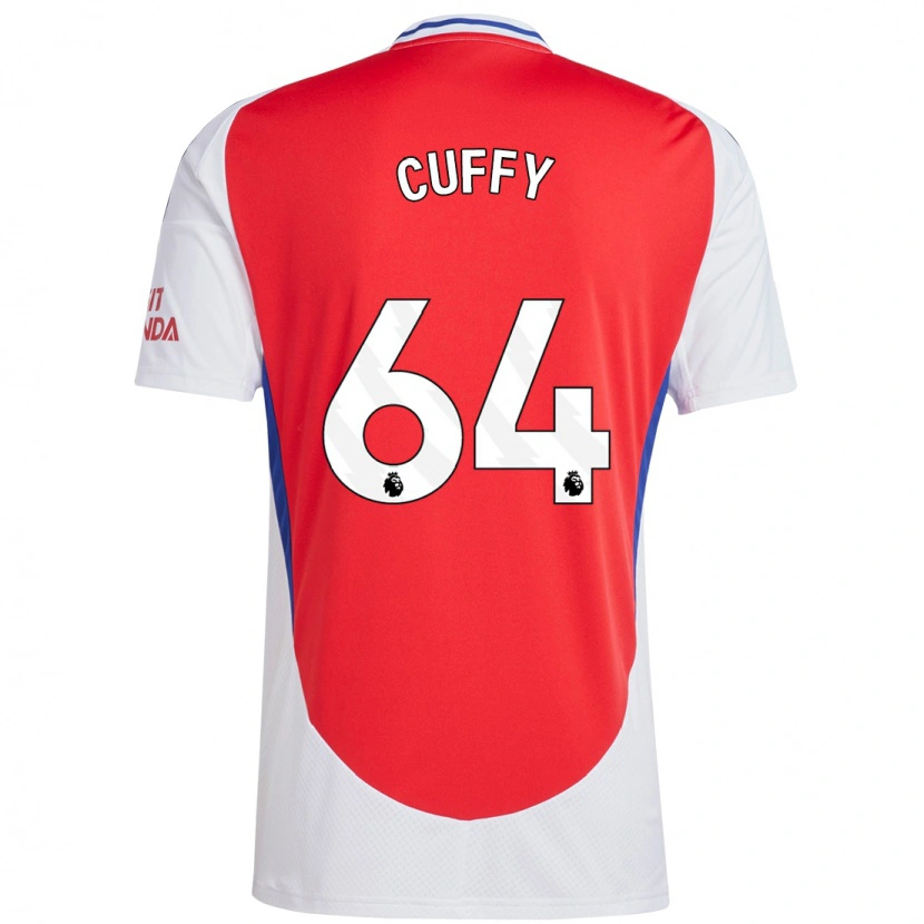 Danxen Kinder Brooke Norton Cuffy #64 Rot Weiß Heimtrikot Trikot 2024/25 T-Shirt