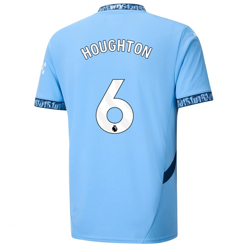 Danxen Kinder Steph Houghton #6 Marineblau Heimtrikot Trikot 2024/25 T-Shirt