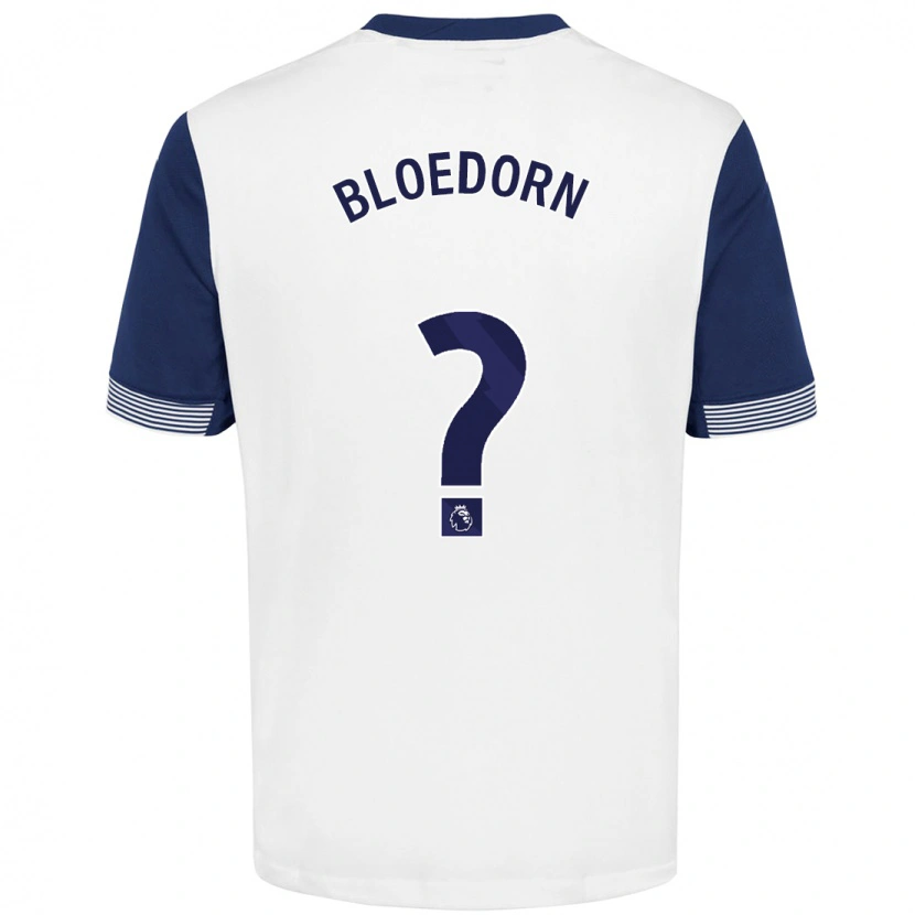 Danxen Kinder Carey Bloedorn #0 Weiß Blau Heimtrikot Trikot 2024/25 T-Shirt