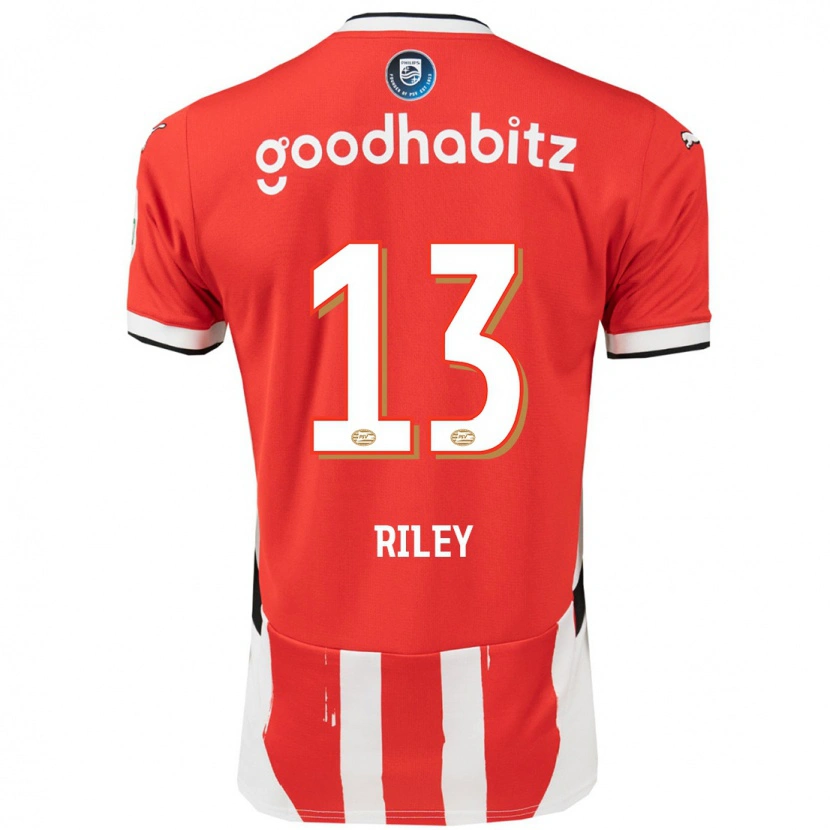 Danxen Kinder Indiah-Paige Riley #13 Rot Weiß Heimtrikot Trikot 2024/25 T-Shirt