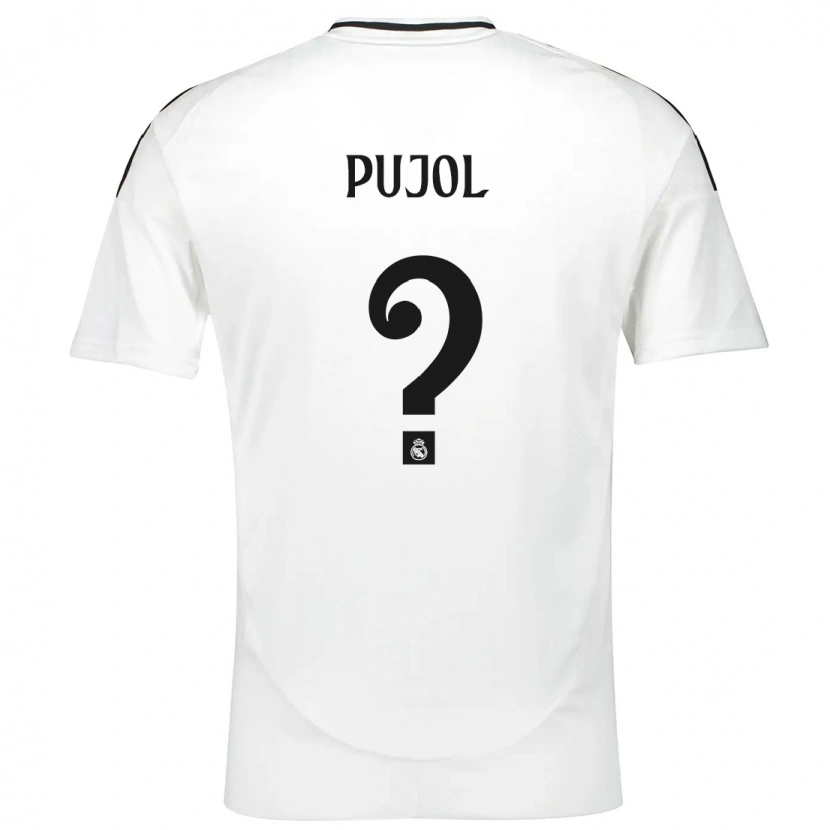 Danxen Kinder Edgar Pujol #0 Weiß Heimtrikot Trikot 2024/25 T-Shirt