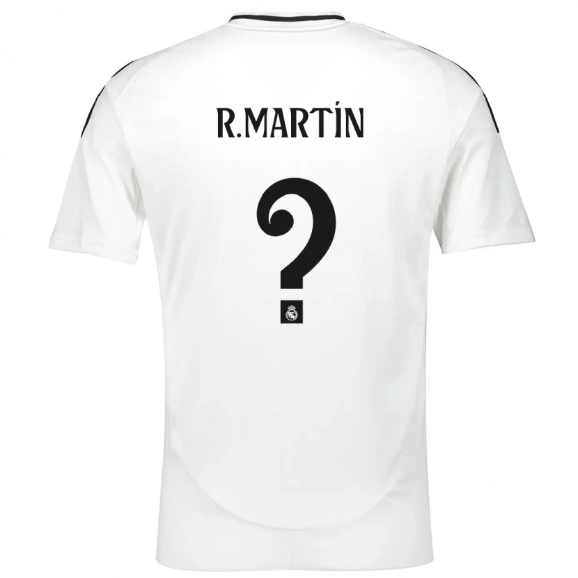 Danxen Kinder Roberto Martín #0 Weiß Heimtrikot Trikot 2024/25 T-Shirt