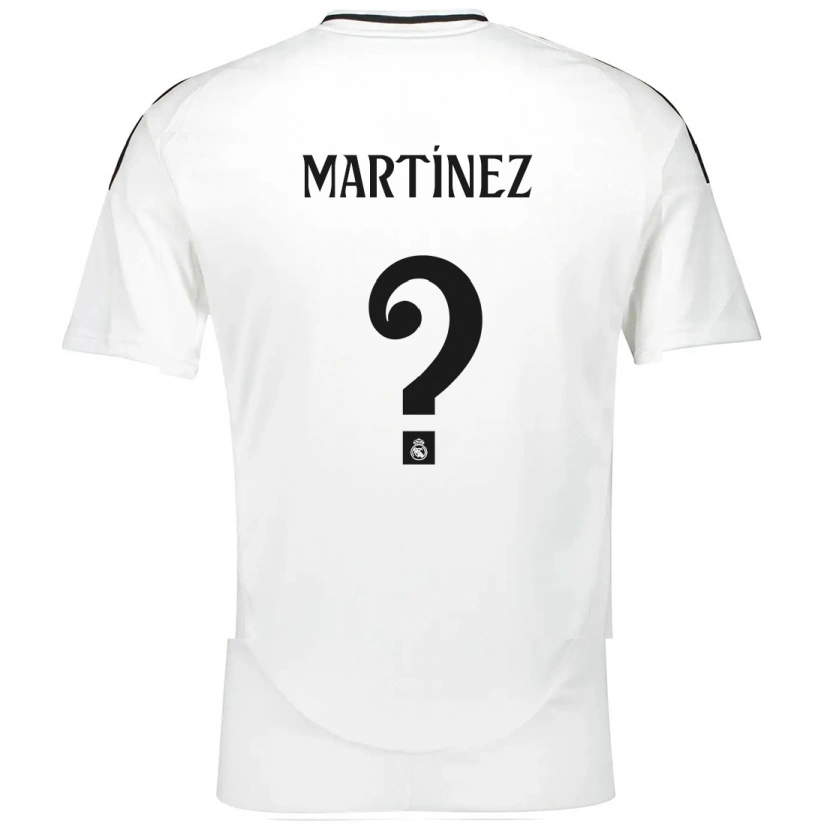 Danxen Kinder Antonio Martínez #0 Weiß Heimtrikot Trikot 2024/25 T-Shirt