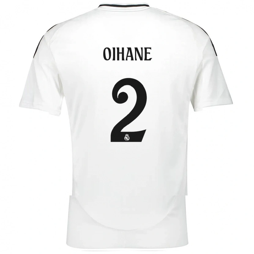 Danxen Kinder Oihane Hernández #2 Weiß Heimtrikot Trikot 2024/25 T-Shirt