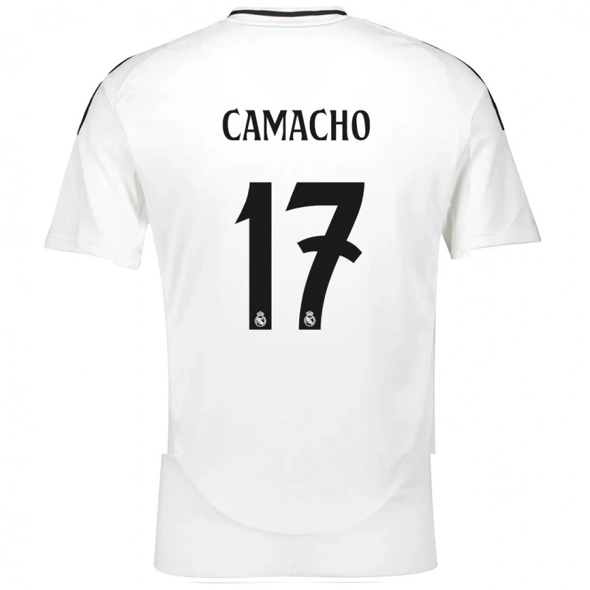 Danxen Kinder Carla Camacho #17 Weiß Heimtrikot Trikot 2024/25 T-Shirt