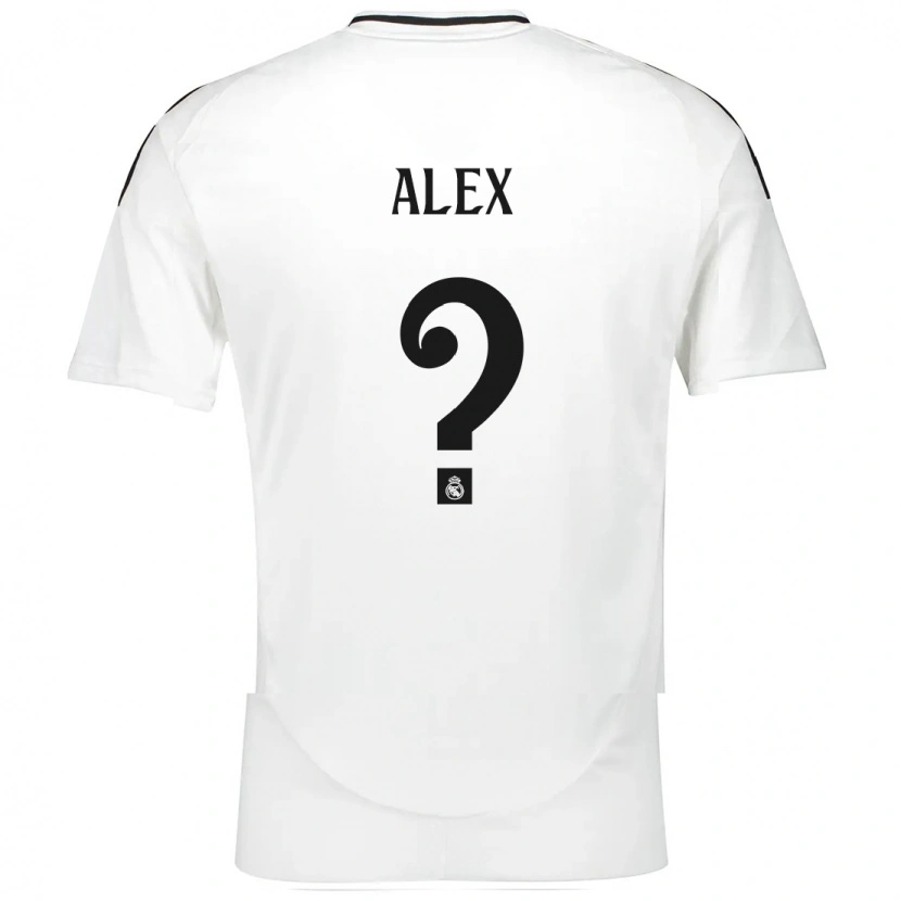 Danxen Kinder Alex Sanchez #0 Weiß Heimtrikot Trikot 2024/25 T-Shirt