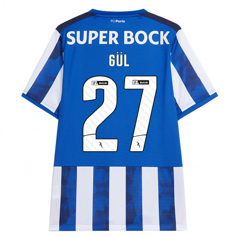 Danxen Kinder Deniz Gül #27 Blau Weiß Heimtrikot Trikot 2024/25 T-Shirt