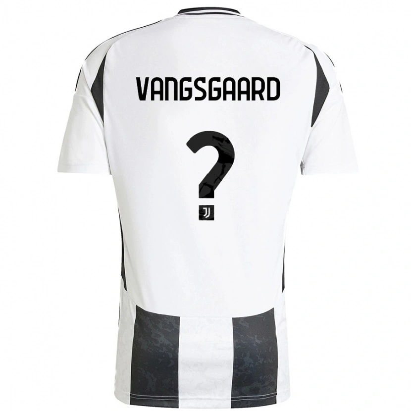 Danxen Kinder Amalie Vangsgaard #0 Weiß Schwarz Heimtrikot Trikot 2024/25 T-Shirt