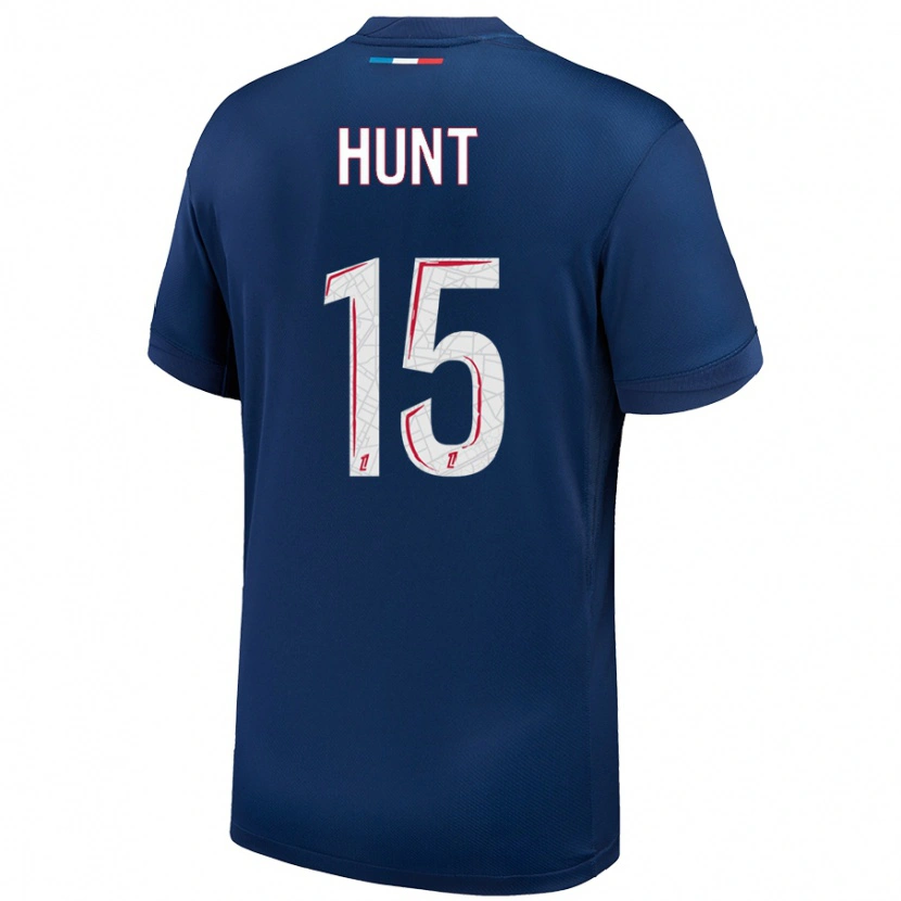 Danxen Kinder Clare Hunt #15 Marineblau Weiß Heimtrikot Trikot 2024/25 T-Shirt