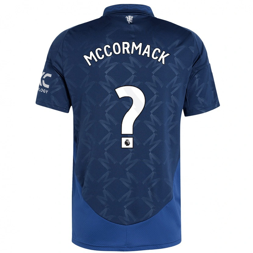 Danxen Kinder Rafe Mccormack #0 Indigo Auswärtstrikot Trikot 2024/25 T-Shirt