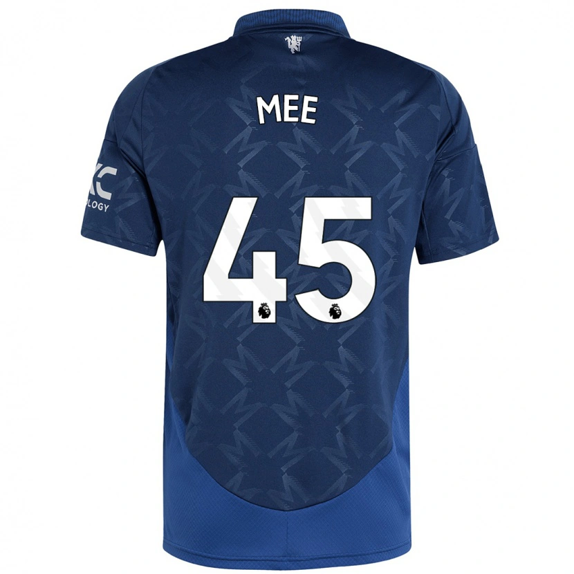 Danxen Kinder Dermot Mee #45 Indigo Auswärtstrikot Trikot 2024/25 T-Shirt