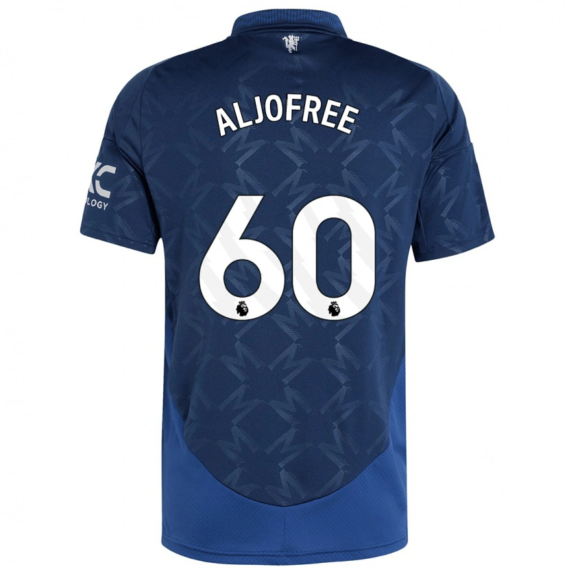 Danxen Kinder Sonny Aljofree #60 Indigo Auswärtstrikot Trikot 2024/25 T-Shirt