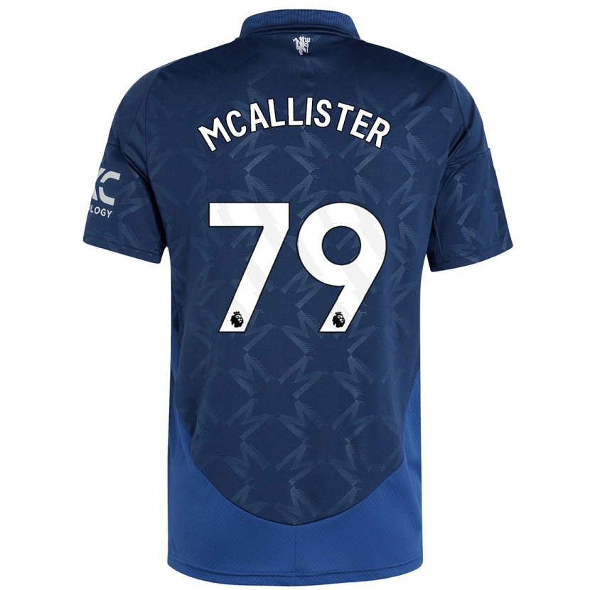 Danxen Kinder Finley Mcallister #79 Indigo Auswärtstrikot Trikot 2024/25 T-Shirt