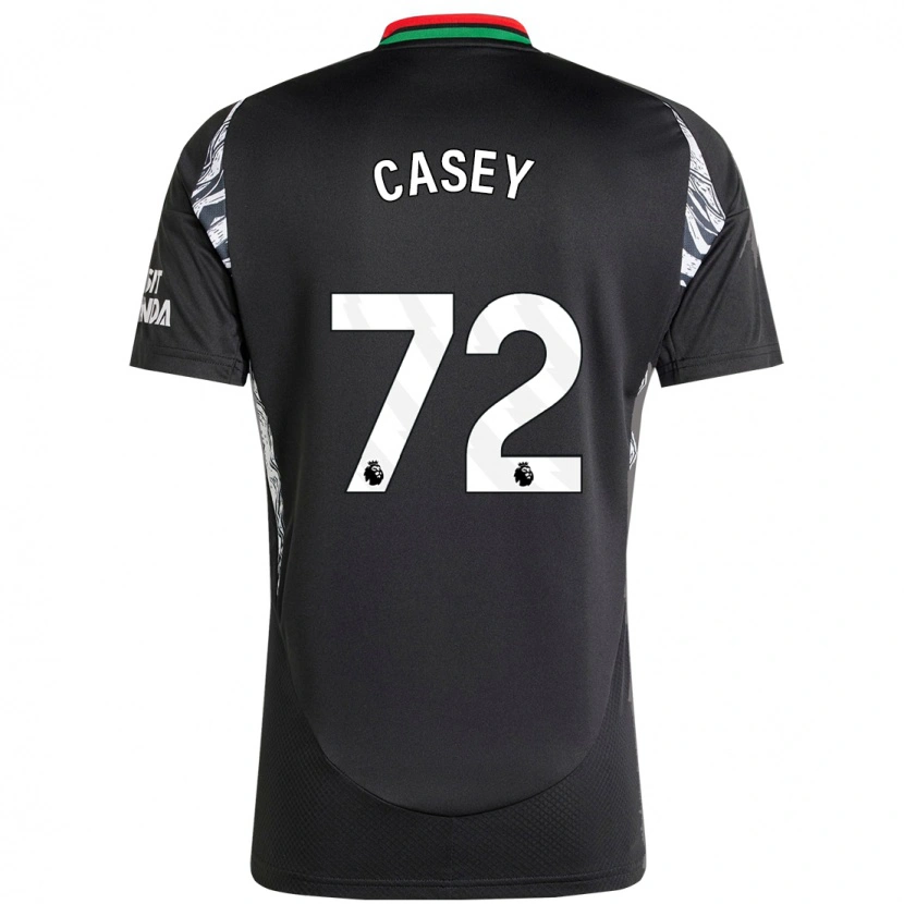Danxen Kinder Dan Casey #72 Schwarz Auswärtstrikot Trikot 2024/25 T-Shirt