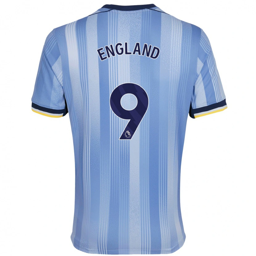 Danxen Kinder Bethany England #9 Hellblau Auswärtstrikot Trikot 2024/25 T-Shirt
