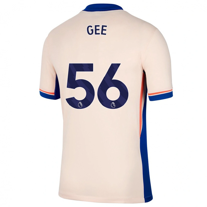Danxen Kinder Billy Gee #56 Hellbeige Auswärtstrikot Trikot 2024/25 T-Shirt