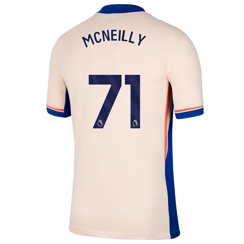 Danxen Kinder Donnell Mcneilly #71 Hellbeige Auswärtstrikot Trikot 2024/25 T-Shirt