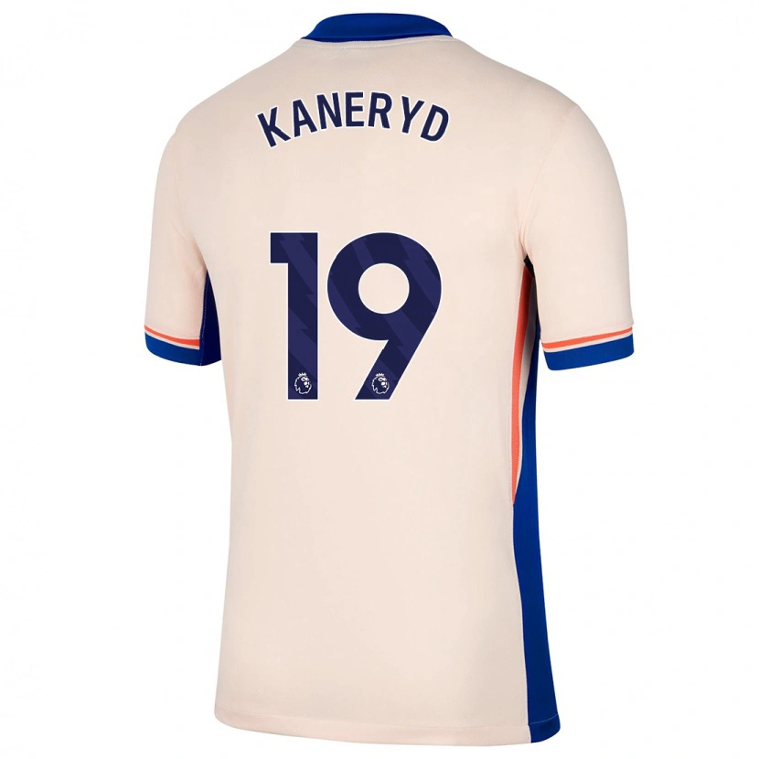 Danxen Kinder Johanna Rytting Kaneryd #19 Hellbeige Auswärtstrikot Trikot 2024/25 T-Shirt
