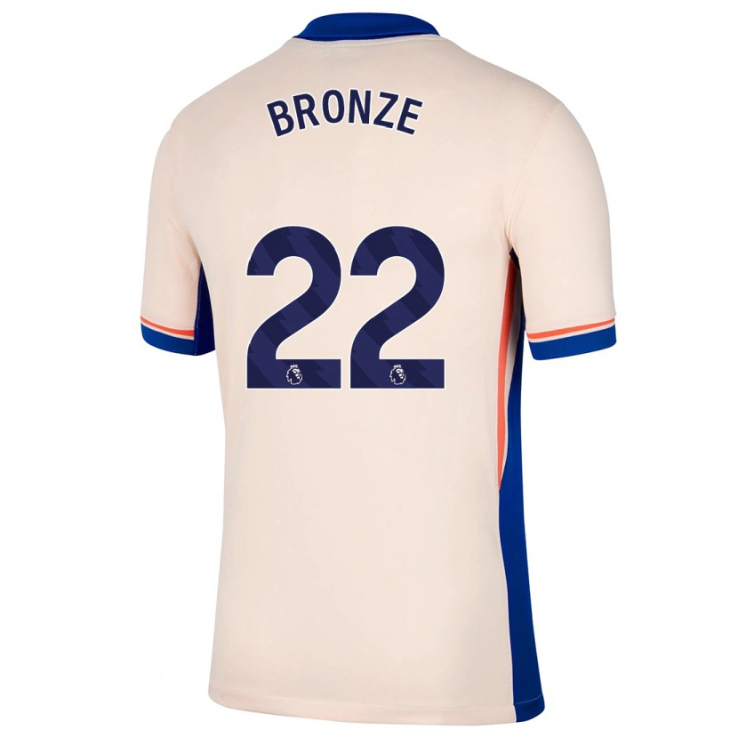 Danxen Kinder Lucy Bronze #22 Hellbeige Auswärtstrikot Trikot 2024/25 T-Shirt