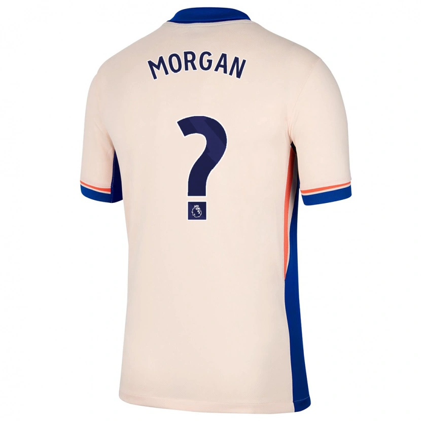 Danxen Kinder Luke Badley-Morgan #0 Hellbeige Auswärtstrikot Trikot 2024/25 T-Shirt
