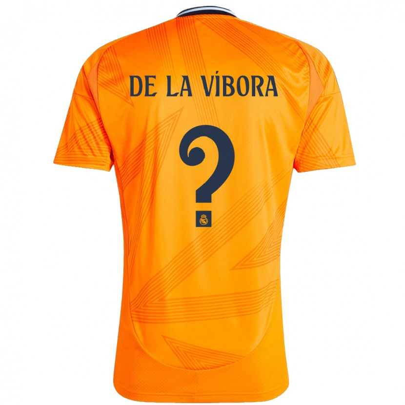 Danxen Kinder David De La Víbora #0 Orange Auswärtstrikot Trikot 2024/25 T-Shirt