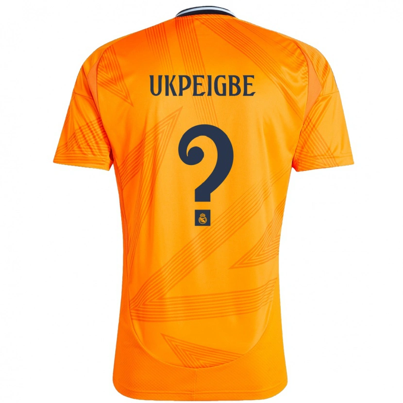 Danxen Kinder Melvin Ukpeigbe #0 Orange Auswärtstrikot Trikot 2024/25 T-Shirt