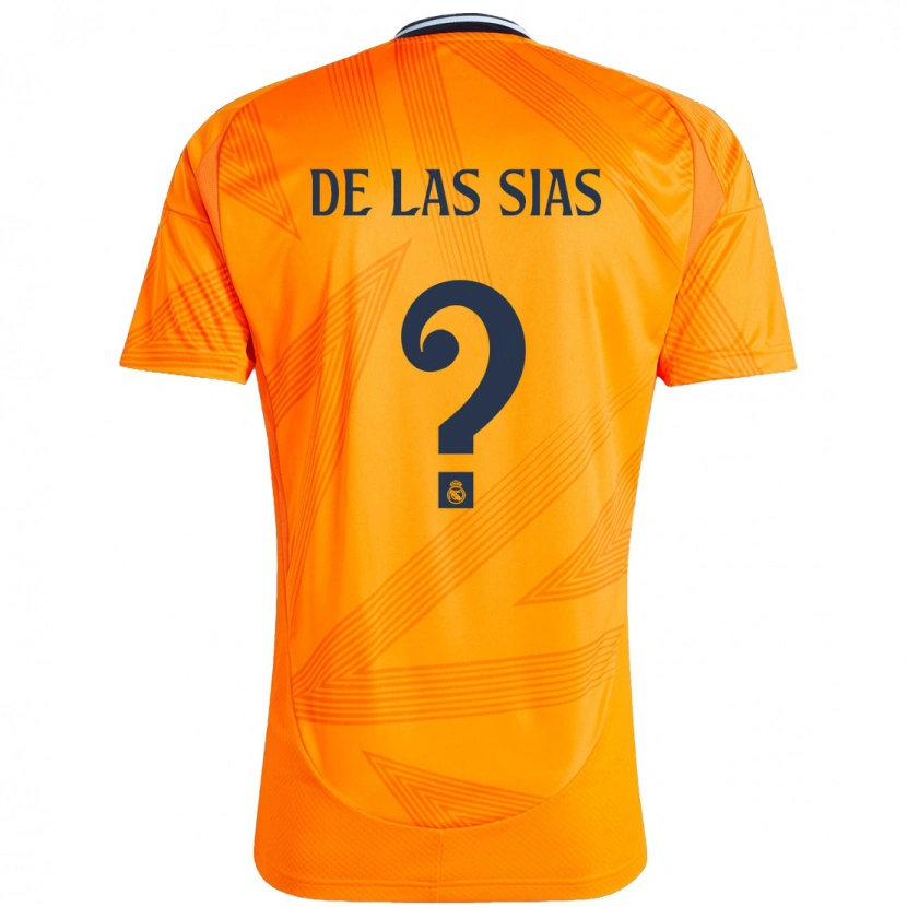 Danxen Kinder Marcos De Las Sias #0 Orange Auswärtstrikot Trikot 2024/25 T-Shirt