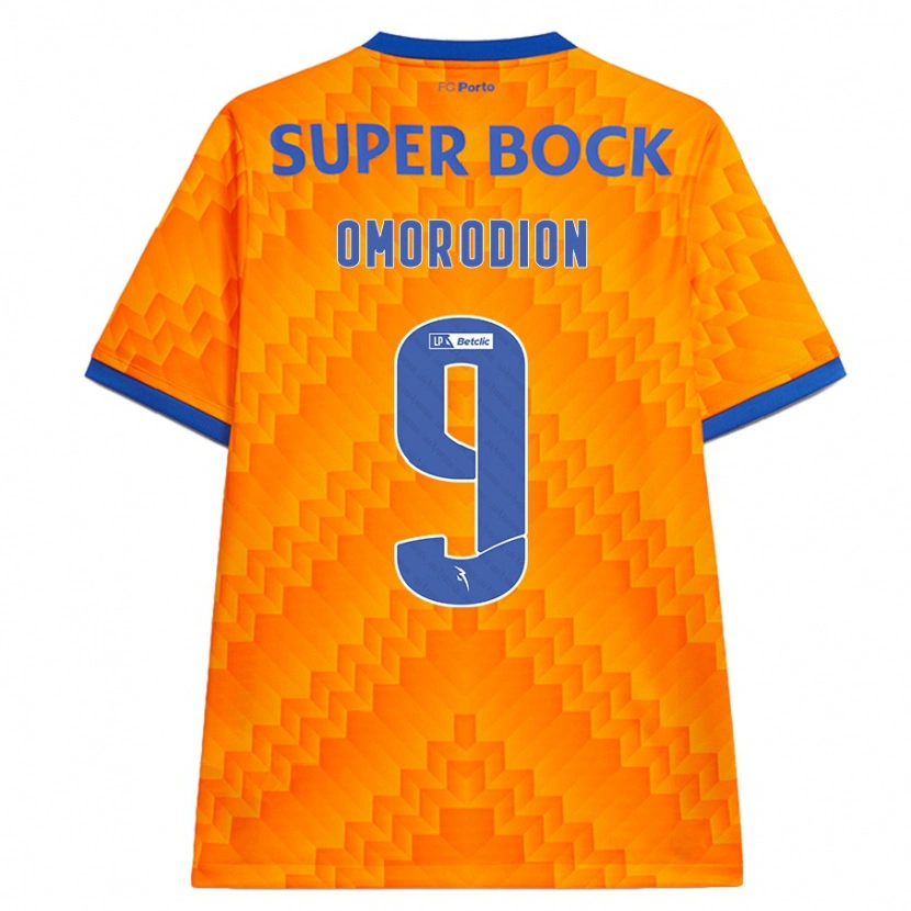 Danxen Kinder Samu Omorodion #9 Orange Auswärtstrikot Trikot 2024/25 T-Shirt