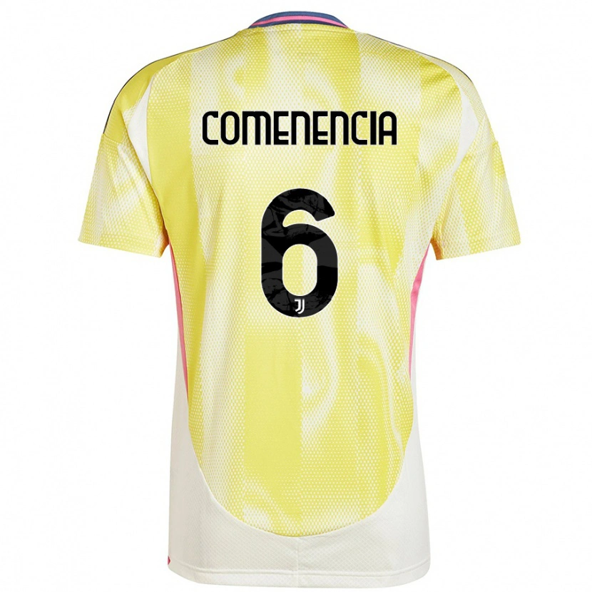Danxen Kinder Livano Comenencia #6 Solargelb Auswärtstrikot Trikot 2024/25 T-Shirt