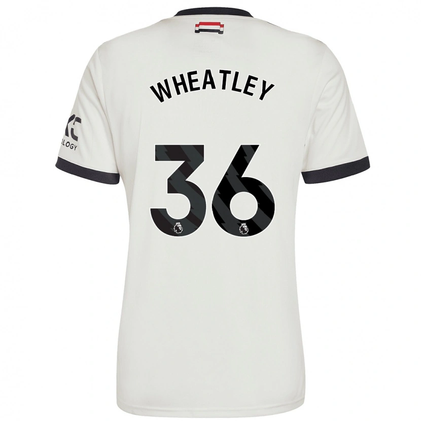 Danxen Kinder Ethan Wheatley #36 Cremeweiß Ausweichtrikot Trikot 2024/25 T-Shirt
