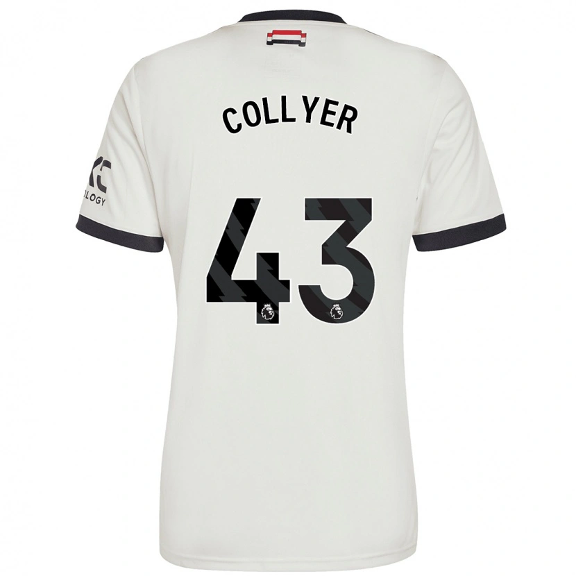 Danxen Kinder Toby Collyer #43 Cremeweiß Ausweichtrikot Trikot 2024/25 T-Shirt