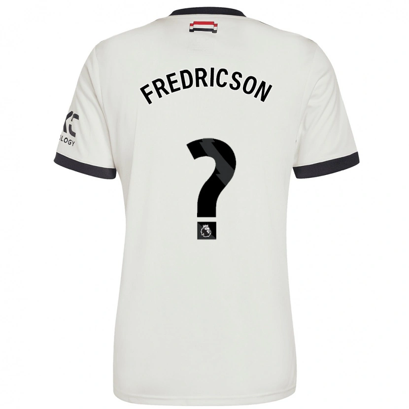 Danxen Kinder Tyler Fredricson #0 Cremeweiß Ausweichtrikot Trikot 2024/25 T-Shirt
