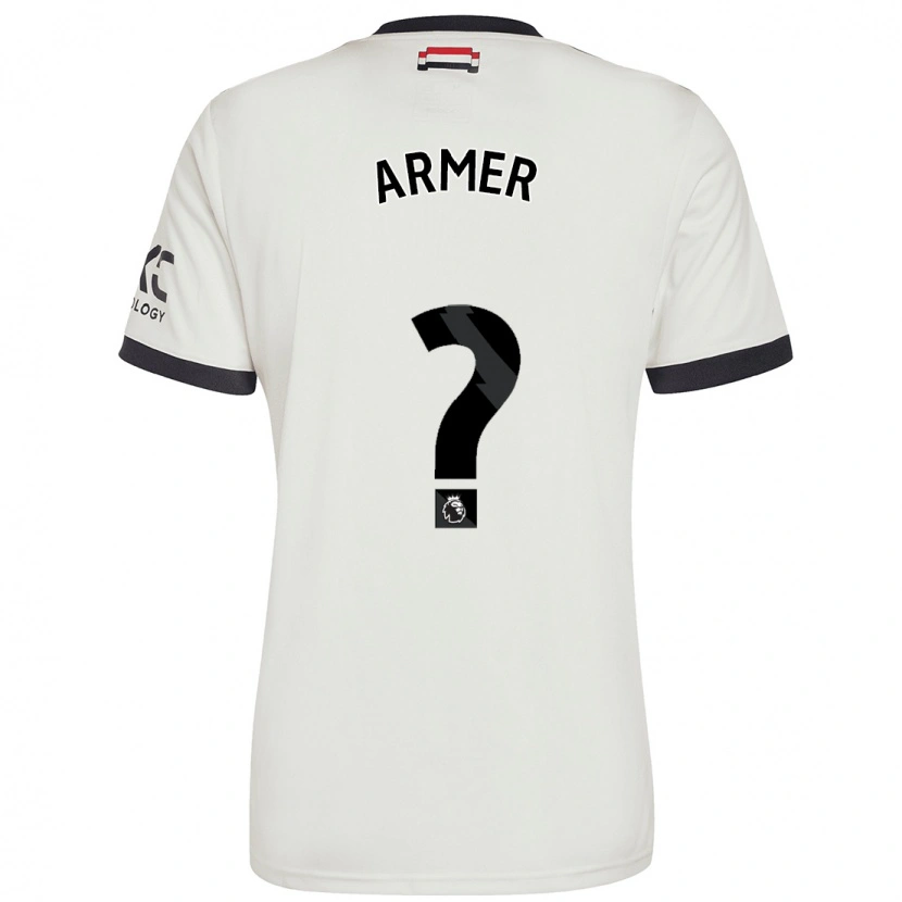 Danxen Kinder Daniel Armer #0 Cremeweiß Ausweichtrikot Trikot 2024/25 T-Shirt