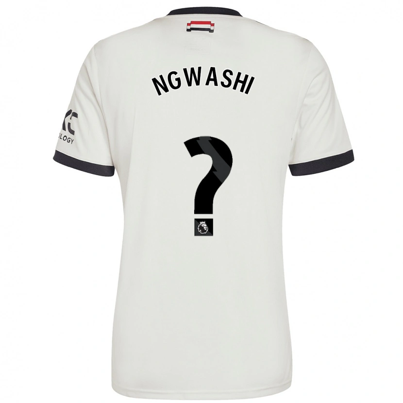 Danxen Kinder Jayden Ngwashi #0 Cremeweiß Ausweichtrikot Trikot 2024/25 T-Shirt