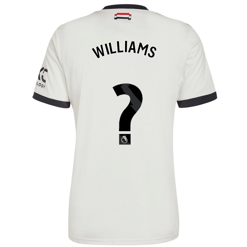 Danxen Kinder Joe Williams #0 Cremeweiß Ausweichtrikot Trikot 2024/25 T-Shirt